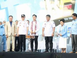 Bupati Minahasa Utara, Joune Ganda Dampingi Wapres Gibran di Perkemahan GPdI