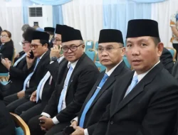 Sekretaris DPRD Sulut Niklas Silangen Hadiri Pelantikan Pejabat Pemprov