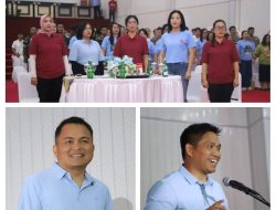 Bupati Ronald Kandoli Membuka Festival Band Bhayangkara Tahun 2016