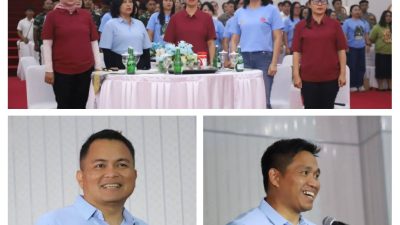 Bupati Ronald Kandoli Membuka Festival Band Bhayangkara Tahun 2016