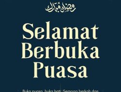 Menyambut Bulan Suci, Pemerintah Desa Tababo Selatan Ucapkan Selamat Menjalankan Ibadah Puasa kepada Seluruh Warga