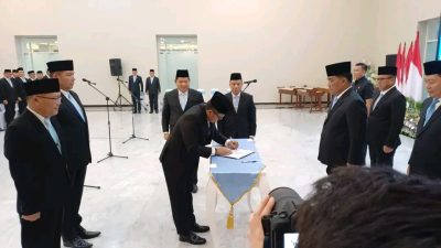 Resmi Jabat Sekwan, Niklas Silangen Siap Kawal Keseimbangan Politik Dan Pemerintahan
