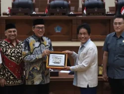 Ketua DPRD Sulut Fransiscus Andi Silangen Terima Kuker Banggar dan Banmus DPRD DKI Jakarta