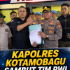 Kapolres Kotamobagu AKBP Abdul Khaliq Sambut PWI, Perkuat Sinergi Sikapi Dan Isu Hotman Paris