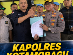 Kapolres Kotamobagu AKBP Abdul Khaliq Sambut PWI, Perkuat Sinergi Sikapi Dan Isu Hotman Paris