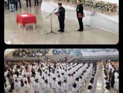 Bupati Minahasa Robby Lantik 128 Hukum Tua Kabupaten Minahasa 