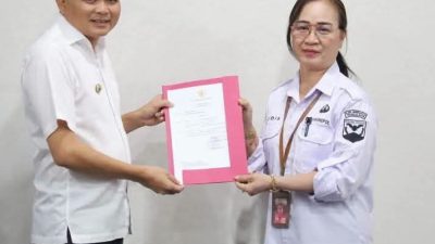 Terima Surat Perintah Tugas Dari Bupati Ronald Kandoli,Jois Pontoh Sampaikan Terima Kasih Kepada Bupati Ronald Kandoli