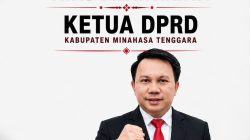 Keluarga Besar BKPSDM Minahasa Tenggara Mengucapkan Selamat Atas Dilantiknya Chris Rumansi,SP.M.Si Sebagai Ketua DPRD Mitra