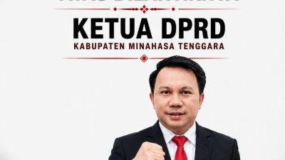 Keluarga Besar BKPSDM Minahasa Tenggara Mengucapkan Selamat Atas Dilantiknya Chris Rumansi,SP.M.Si Sebagai Ketua DPRD Mitra