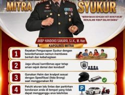 Kapolres Minahasa Tenggara Imbau Warga Rayakan Pengucapan Syukur 2026 dengan Aman, Tanpa Miras