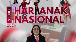 Keluarga Besar Dinas Pariwisata dan Kebudayaan Kabupaten Minahasa Tenggara mengucapkan Selamat Hari Anak Nasional 23 Juli 2026