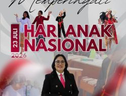 Keluarga Besar Dinas Pariwisata dan Kebudayaan Kabupaten Minahasa Tenggara mengucapkan Selamat Hari Anak Nasional 23 Juli 2026