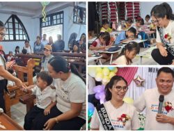 Bupati Ronald Kandoli Bersama Bunda Stefa Pantau Potensi Anak di Gebyar PAUD
