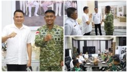 Danrem 131/Santiago Silaturahmi ke Kediaman Bupati Ronald Kandoli