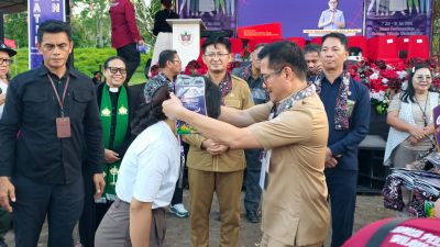 Ratusan Remaja Gereja Berkumpul di Minut, Joune Ganda Ajak Bangun Karakter dan Kepemimpinan