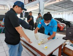 Bupati dan Pejabat Tinggi Pratama Pemkab Sangihe Jalani Tes Urine