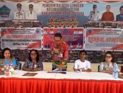 Pemkab Minut Canangkan Desa Siaga TBC