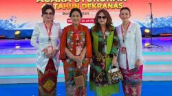 Rizya Ganda Hadiri HUT Dekranas ke-46 di Makassar