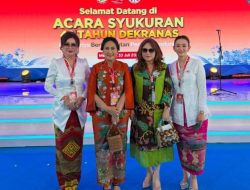 Rizya Ganda Hadiri HUT Dekranas ke-46 di Makassar