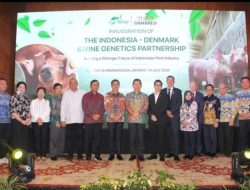 Minut Ukir Sejarah, Joune Ganda Resmikan Kemitraan Peternakan Babi dengan Denmark