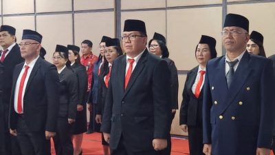 Penyegaran Birokrasi Minut, 31 Pejabat Dilantik