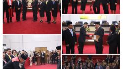 Chris Rumansi Resmi Jabat Ketua DPRD Minahasa Tenggara 