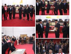 Chris Rumansi Resmi Jabat Ketua DPRD Minahasa Tenggara 