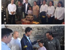 Polres Mitra Kunjungi Korban Bullying di Molompar