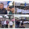 PWI Kota Kotamobagu Gelar Aksi di Bundaran Pertokoan, Kecam Hotman Paris atas Dugaan Penghinaan Profesi Wartawan
