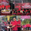 DPC PDI-P Bolmong Gelar Serangkaian Kegiatan Peringatan Haul Bung Karno :Tanam Pohon, Bakti Sosial, dan Potong Tumpeng