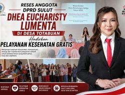 Sambil Reses, Dhea Lumenta Lakukan Pengobatan Gratis Saat Turun Reses Di Desa Totabuan Lolak