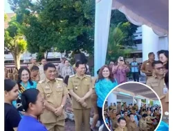 Bersama Pejabat Esalon II Pemprov Sulut, Sekwan Niklas Silangen Hadiri Upacara Peringatan Hari Anak Nasional Ke – 42