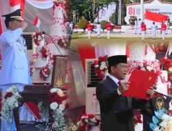 Upacara HUT RI Ke 81, Ketua DPRD Sulut Fransiscus Silangen Bacakan Naskah Proklamasi