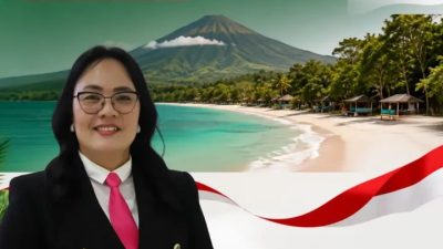 Jajaran Dinas Pariwisata Dan Kebudayaan Kabupaten Minahasa Tenggara Ucapkan HUT RI ke-81