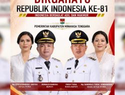 Segenap Keluarga Besar Kominfo Minahasa Tenggara Ucapkan Dirgahayu Republik Indonesia ke-81