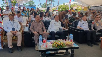 Ketua DPRD Tomohon Johny Runtuwene Hadiri Penanaman Bawang Putih Serentak Bersama Polri dan Kementan