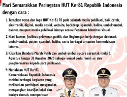 Pemkab Minahasa Utara Ajak Masyarakat Semarakan HUT Ke-81 Kemerdekaan RI