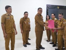 Nolly Moses Ratela Jabat Plt Kepala BPBD Minahasa Tenggara, David Lalandos Ingatkan Soal Kinerja