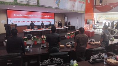 Ranperda Tentang PemDes Resmi Disepakati Pemkab Minut dan DPRD di Rapat Paripurna