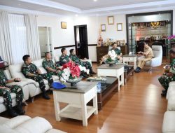 Perkuat Sinergi, Bupati Joune Ganda Terima Kunjungan Danlanud Sam Ratulangi