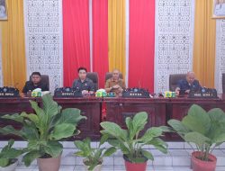 Bupati dan DPRD Sangihe Bahas Ranperda Pertanggungjawaban APBD 2025