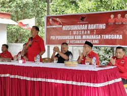 DPC PDI Perjuangan Kabupaten Mitra Gelar Musran Di Kecamatan Belang