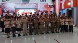 Bupati Joune Ganda Diwakili Sekda Novly Wowiling Lepas Kontingen Pramuka Minut ke Jambore Nasional 2026
