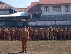 Perangkat Desa Ponosakan Indah Resmi Dikukuhkan, Hukum Tua Tekankan Integritas dan Pelayanan