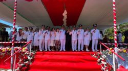 Camat Endru Palandu Palandung Pimpin Upacara HUT ke-81 RI di Likupang Barat, Beber Capaian Positif Pemkab Minut