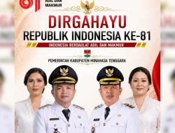 Semarak Perayaan HUT RI ke-81, Kabupaten Minahasa Tenggara