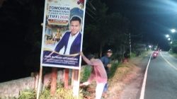 Aksi Simpatik Sahabat Osco, Turunkan Baliho Uasi TIFF