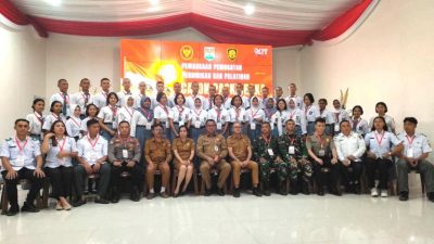 Sekda David Lalandos Membuka Secara Resmi Diklat Paskibraka Tahun 2026 Sebanyak 37 Orang