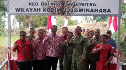 Pemerintah Kabupaten Minahasa Tenggara Hadiri peresmian  Jembatan Armco Garuda Di Kelurahan Wawali 
