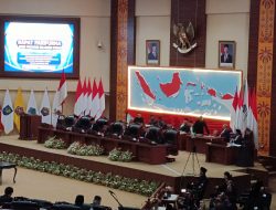 Ketua DPRD Sulut Fransiscus Silangen Pimpin Rapat Paripurna Mendengarkan Pidato Kenegaraan Presiden RI